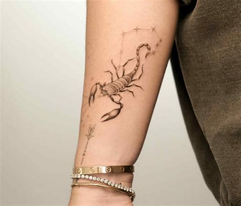 scorpio astrology tattoo|scorpio zodiac tattoo.